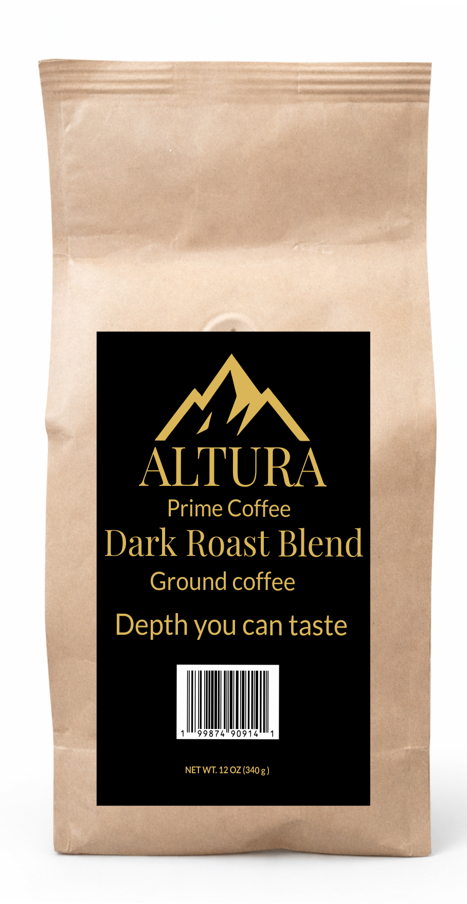 Altura Prime Coffee Dark Roast Blend (Ground Coffee) 12 oz